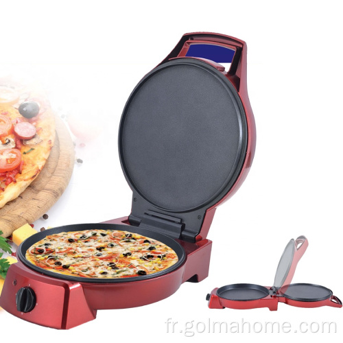Machine à pizza en aluminium antiadhésive pour four à pizza rotatif électrique